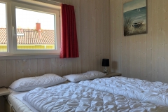 Strandhus Schlafzimmer Doppelbett 2